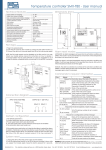 Temperature controller SMX-T80 - User manual