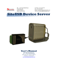 SiteUSB Device Server - Microedge Instruments