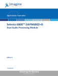 DAPM6802+ Dual Audio Processing Module Installation and