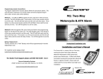 Quick Start M1 Install Manual
