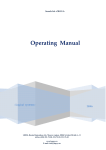 Operating Manual