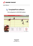 User`s Manual TemplatePrint software