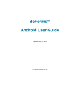 doForms™ Android User Guide