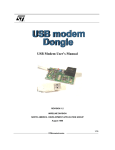 USB Modem User`s Manual