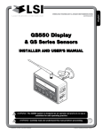 GS550 Display GS550 Display - Load Systems International