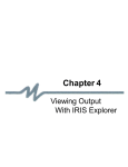 Viewing Output With IRIS Explorer