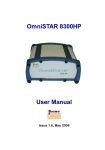 OmniSTAR 8300HP User Manual