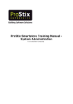 ProStix Smartstore Training Manual