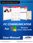 PC Communicator - Adore Softphone