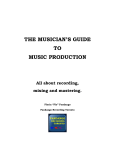 THE MUSICIAN GUIDE TO MUSIC PRODUCTION