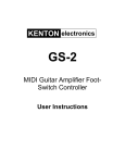 GS-2 Manual - Kenton Electronics