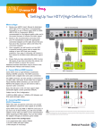 AT&T U-Verse: Setting Up Your HDTV (High