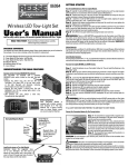 User`s Manual - Cequent Consumer Products Mobile Finders