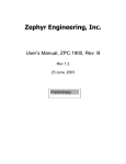 ZPC.1900 Security Processor Development Platform User`s Manual