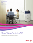 Xerox WorkCentre 4265 Black-and