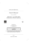 Curlin 4000 User Manual - Med-E