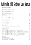 multimedia 2006 software user manual for BRG.cdr