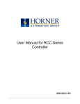 User Manual for RCC Series Controller