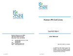 SC102A-1 Human iPS Cell Line User Manual