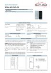 BACC-KEYPAD-DC DS_eng - Smart