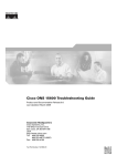 Cisco ONS 15600 Troubleshooting Guide, Release 6.0