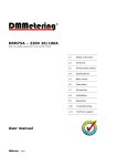 DRM75A – 230V 20/100A User manual