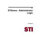 STIHome User Manual