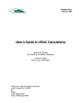 URAC User`s Manual