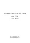 4Port RS-232C Interface Module for USB COM