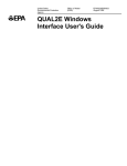 Qual2E interface manual