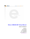 Ektron CMS400 Setup Manual - Ektron Product Documentation