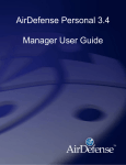AirDefense Personal 3.4 User Guide