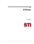 STIPalm User Manual