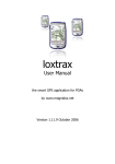 loxtrax user manual