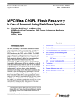 C90FL Flash Recovery - Freescale Semiconductor