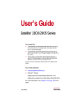 User`s Guide - Toshiba Canada