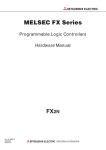 FX2N Series Programmable Controllers Hardware Manual Manuel