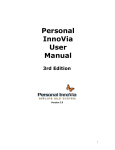 Personal InnoVia User Manual