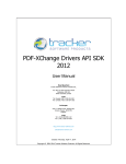 PDF-XChange Drivers API SDK 2012