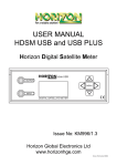 HDSM USB-USB Plus - Horizon Global Electronics Ltd