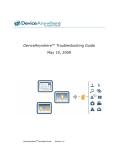 DeviceAnywhere™ Troubleshooting Guide May 19, 2009