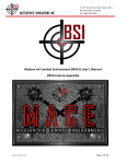 BSI MACE and MetaVR VRSG Interoperability Appendix to MACE