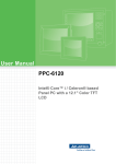 User Manual PPC-6120