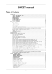 SWEET manual (PDF format)