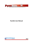 PyroSim User Manual - Thunderhead Engineering