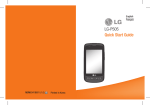 Quick Start Guide LG-P505