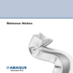 ABAQUS Release Notes