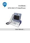 MTA 5531 IP VideoPhone - InnoMedia: Providing Internet and