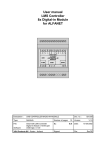 User manual LMS Controller 8x Digital-in Module for