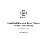 EastWest/Quantum Leap Pianos Silver Manual